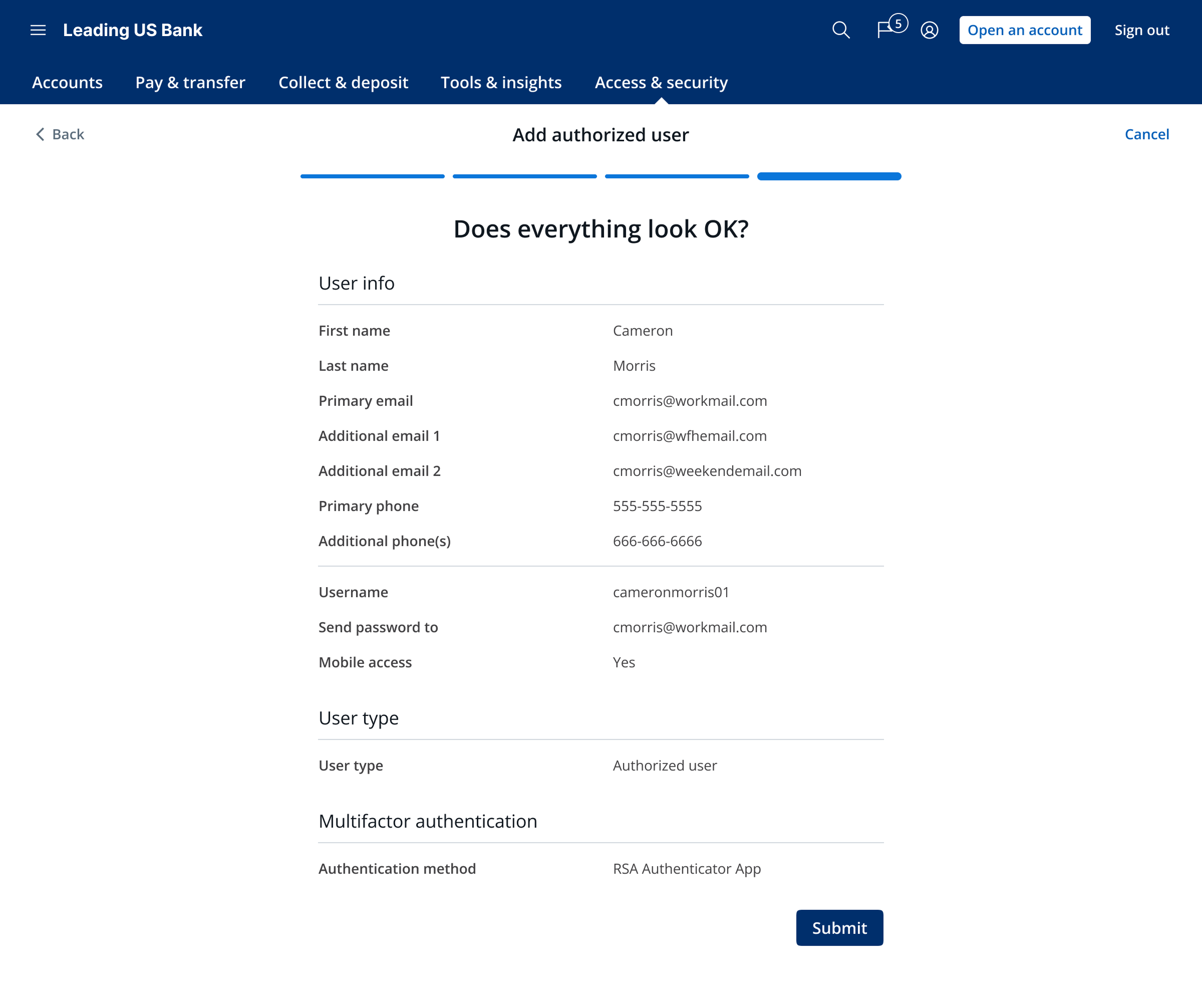 05 — Verify Add User